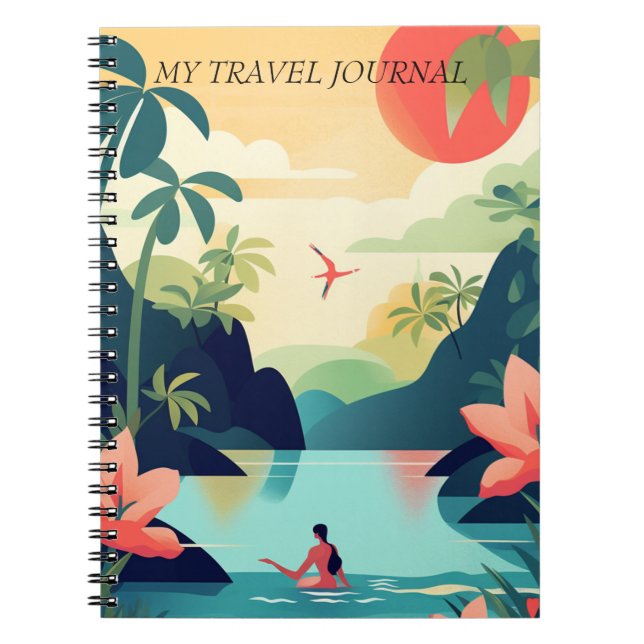 CUADERNO COSTA RICA #1 DIARIO DE VIAJE (Frente)