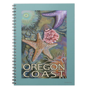 Cuaderno Costa Tidepool de Oregon