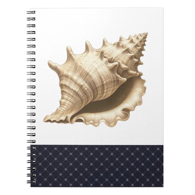 Cuaderno Costero/playa/concha náutica (Frente)