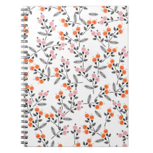 Cuaderno Costilla de mano Borroidery Patrón sin costura con