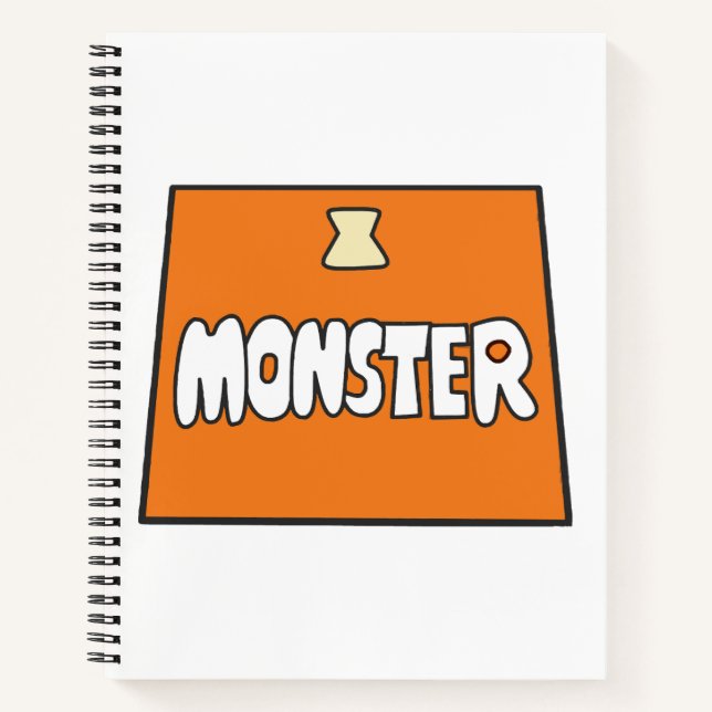 Cuaderno Costume de pikamee, monstruo (Anverso)