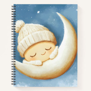 Cuaderno Cosy Knit Nap Cresent Moon