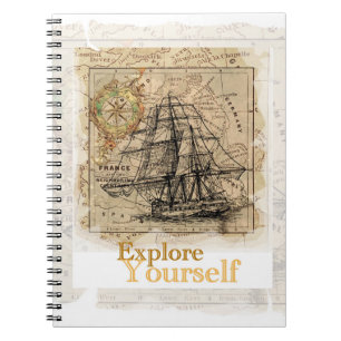 Cuaderno Cotización de automejora Plantilla elegante modern