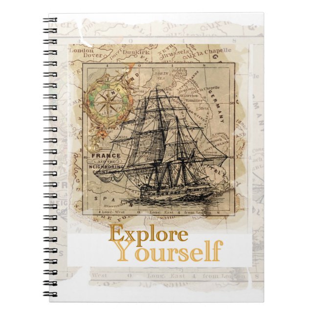 Cuaderno Cotización de automejora Plantilla elegante modern (Frente)