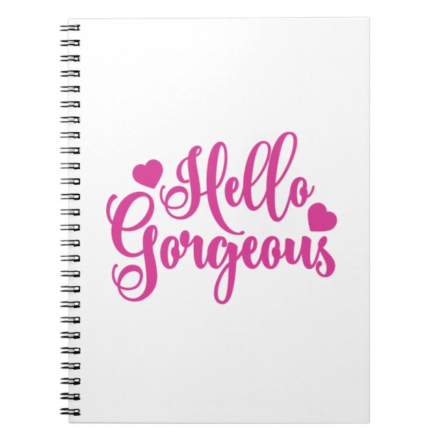 Cuaderno Cotización de Pink Hello (Frente)
