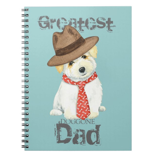 Cuaderno Coton de Tulear Dad (Frente)