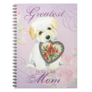 Cuaderno Coton de Tulear Heart Mom