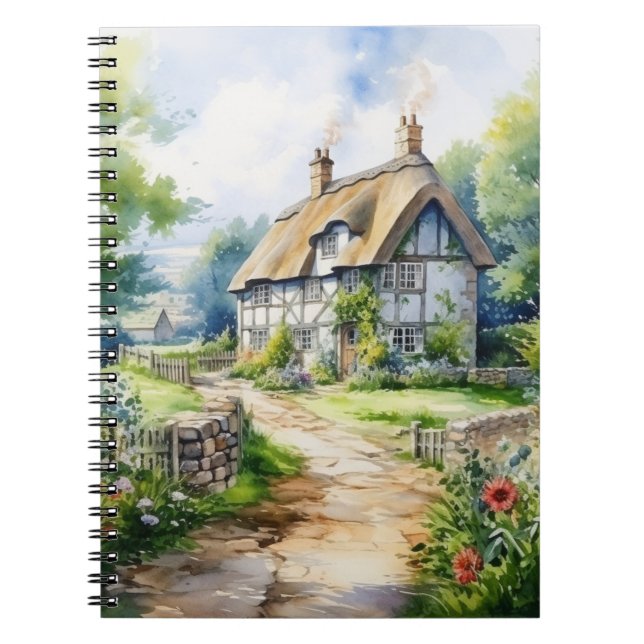 Cuaderno Cottage inglés (Frente)