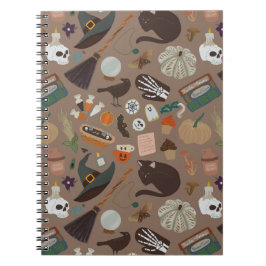 Cuaderno Cottagecore de Halloween