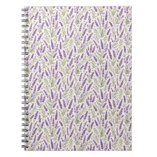 Cuaderno Cottagecore Espiga Botánica de Lavanda