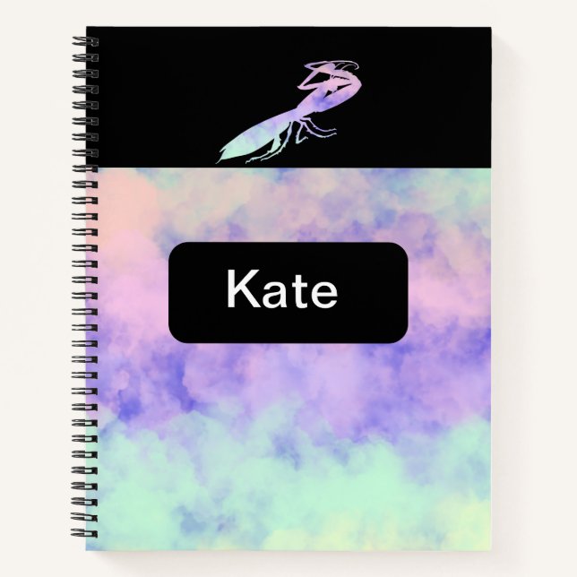 Cuaderno Cotten Candy Clouds Praying Mantis (Anverso)