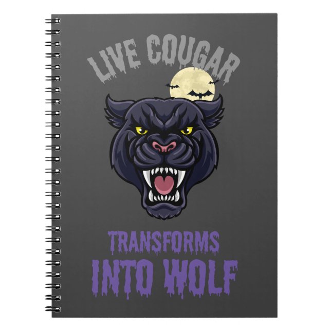 Cuaderno cougar live  (Frente)
