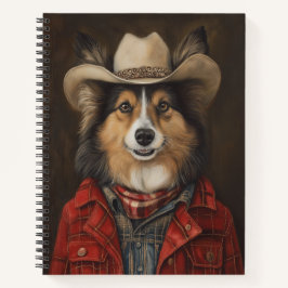 Cuaderno Country Cowboy Shetland Sheepdog | Sheltie