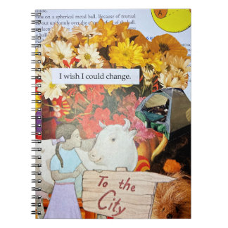 Cuaderno Country Girl Seeks Change In The City A Collage 