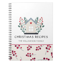 Cuaderno Country Home and Red Berries Recipe 