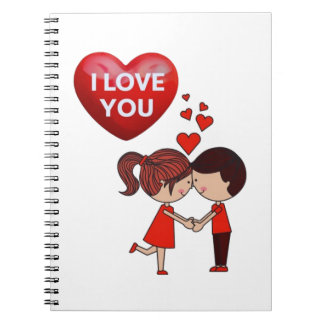 Cuaderno couple image in love!