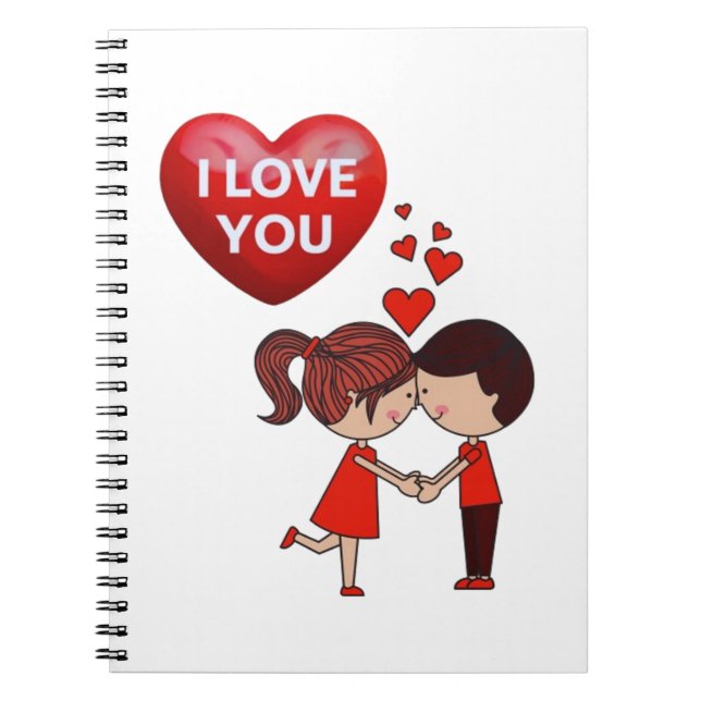 Cuaderno couple image in love! (Frente)