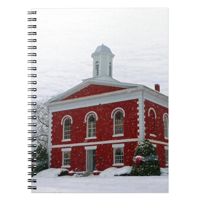 Cuaderno Courthouse Snow (Frente)