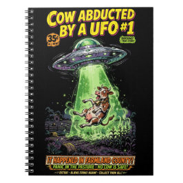 Cuaderno Cow Abducted by a UFO #1
