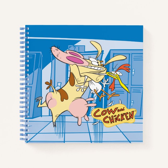 Cuaderno Cow and Chicken Hug Graphic (Anverso)