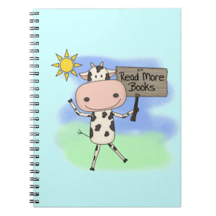 Cuaderno Cow Leer más libros