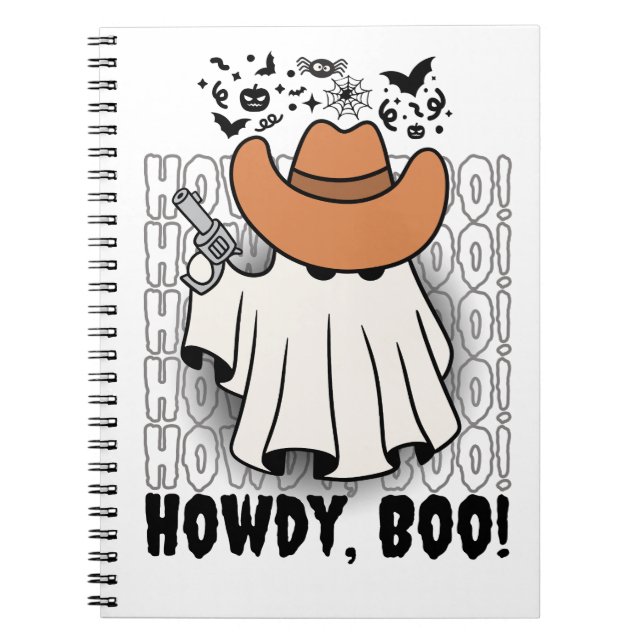 Cuaderno  Cowboy Ghost (Frente)