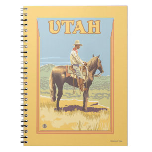 Cuaderno Cowboy (vista lateral) Utah