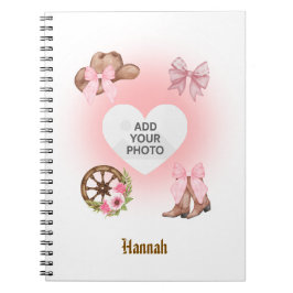 Cuaderno Cowgirl Birthday Notebook Gift