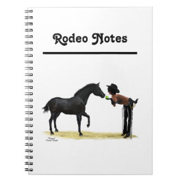 Cuaderno Cowgirl Pinup con bloc de notas de espiral de caba