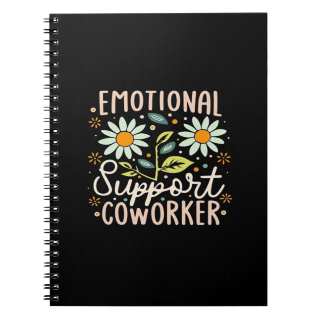 Cuaderno Coworker Classic Chill Meme de ayuda emocional (Frente)