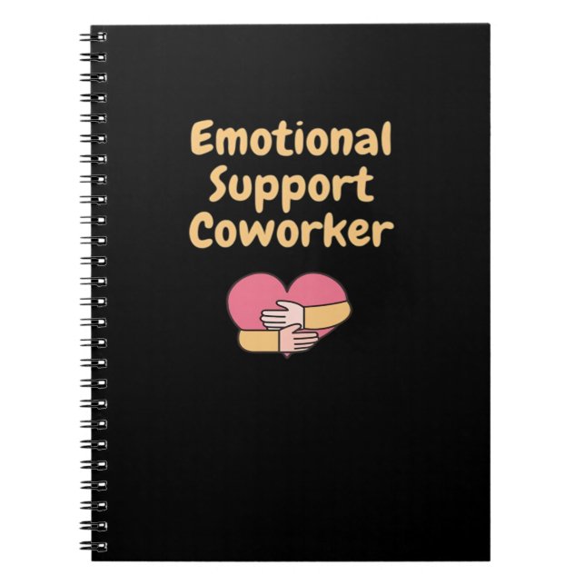 Cuaderno Coworker De Ayuda Emocional Cuto Y Divertidos Rega (Frente)