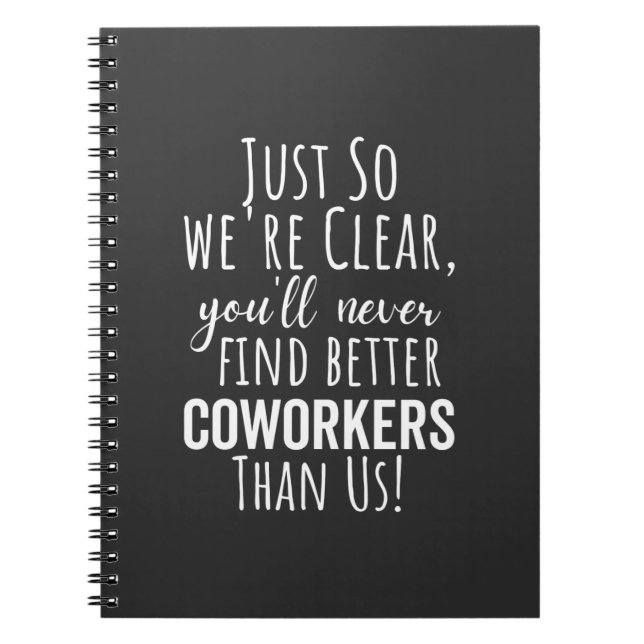 Cuaderno Coworker Goodbye | Traslado de trabajadores | Sali (Frente)