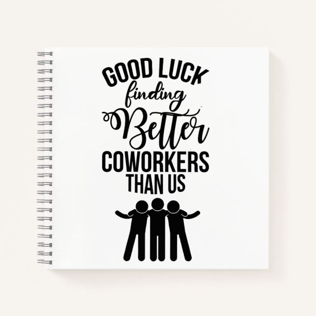 Cuaderno Coworker Leaving Gift, Nuevo trabajo regalo para p (Anverso)