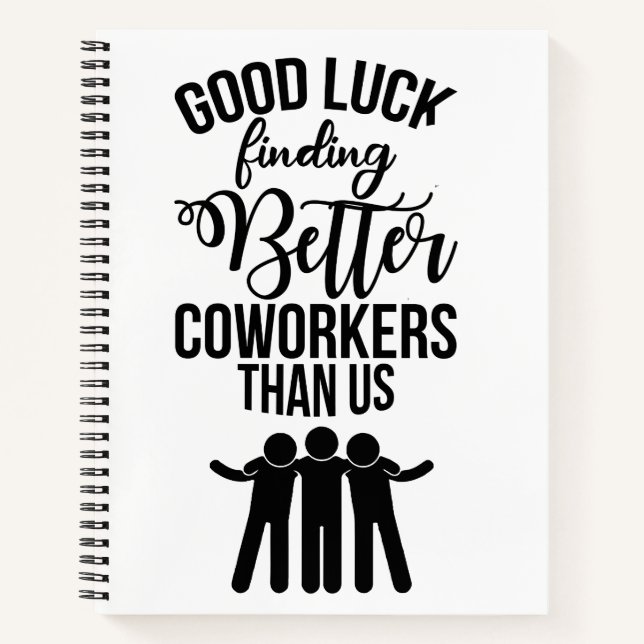 Cuaderno Coworker Leaving Gift, Nuevo trabajo regalo para p (Anverso)