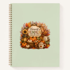 Cuaderno Cozy Harvest Pumpkin / Cosecha Acogedora
