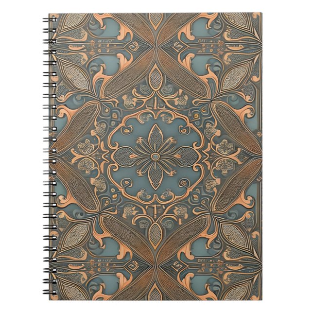 Cuaderno Cozy old pattern (Frente)