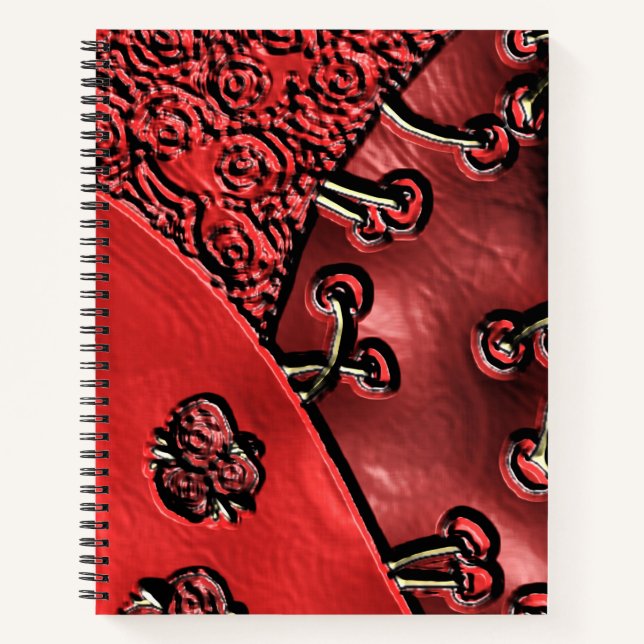 Cuaderno Cranberry Bazaar  (Anverso)