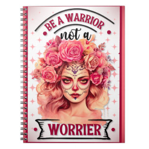 Cuaderno Cráneo de azúcar rosa y Bonito