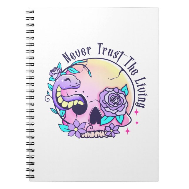 Cuaderno Cráneo de Halloween (Frente)