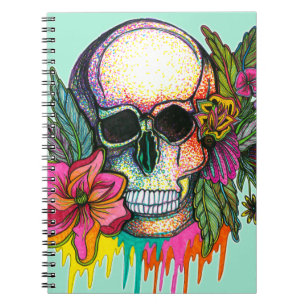 Cuaderno Cráneo de la flor