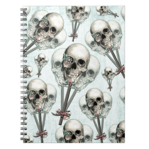 Cuaderno Cráneo eternamente dulce del lollipop