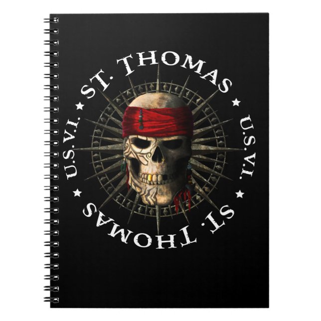 Cuaderno Cráneo pirata de Santo Tomás (Frente)