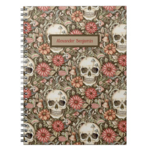Cuaderno Cráneo rosa