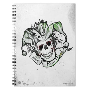 Cuaderno Cráneo "todo del comodín del pelotón el   del