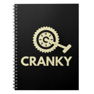 Cuaderno Cranky / Bicicleta/ Ciclista