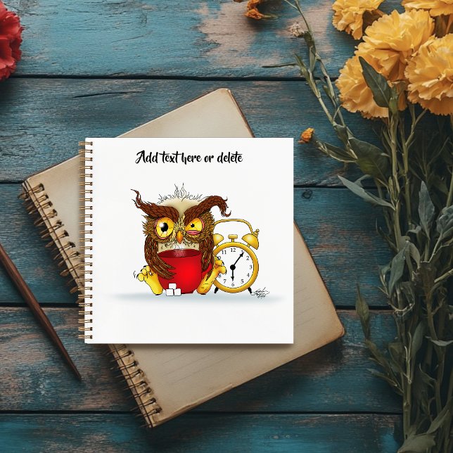 Cuaderno Cranky Owl (Subido por el creador)