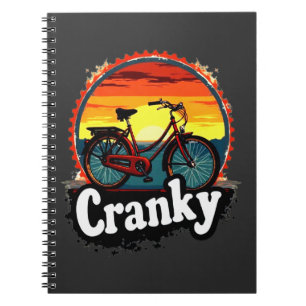 Cuaderno Cranky Sunset Bicycle Tee - Energiza tu viaje