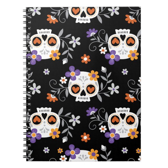 Cuaderno Cránulos de azúcar cortados a mano (Frente)