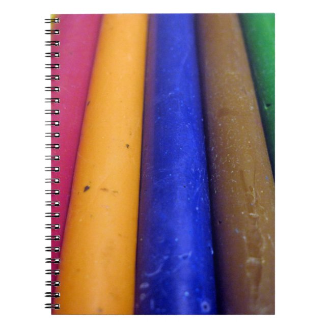 Cuaderno Crayones coloridos (Frente)