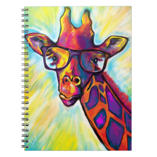 Cuaderno Crazy Giraffe Man Notebook